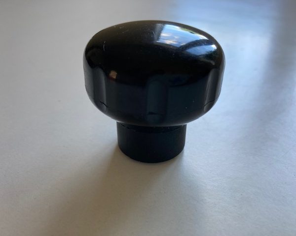 Pommeau levier de vitesse noir, emmanché