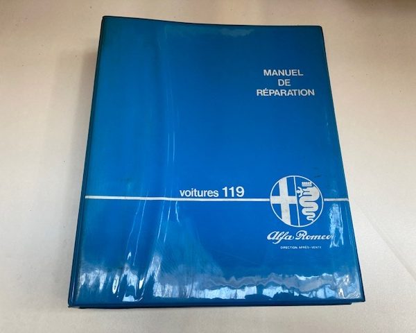 Manuel de réparation Alfa 6