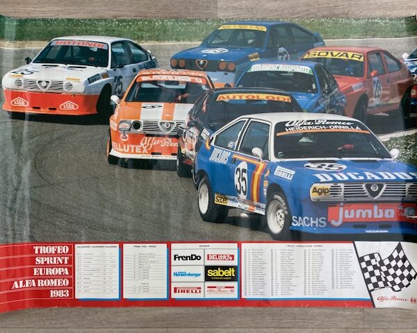 Poster "Trofeo Sprint Europa"